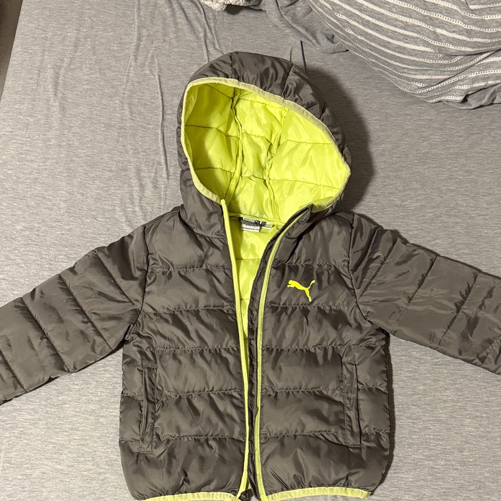 Puma Kids Hooded Coat
